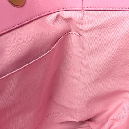 Chanel Shearling Lambskin Medium Deauville Tote Pink 14 of 14