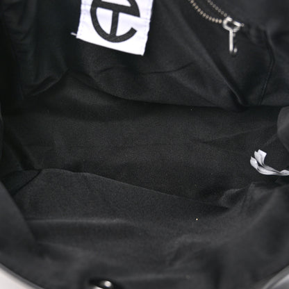 Telfar Patent Vegan Leather Medium Shopping Bag Black 5 of 10