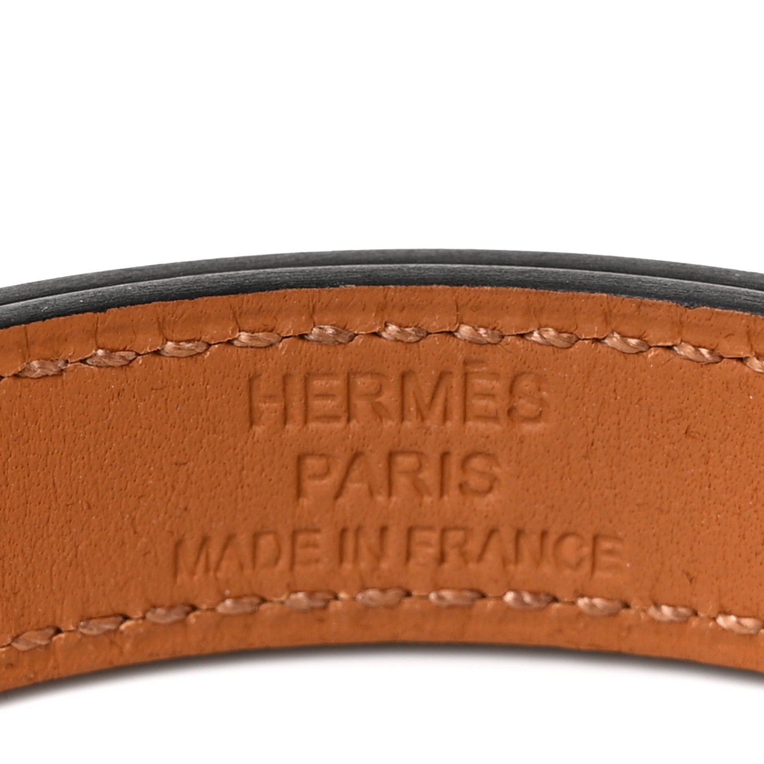 Hermes Box Kelly Double Tour Bracelet S Black 3 of 4