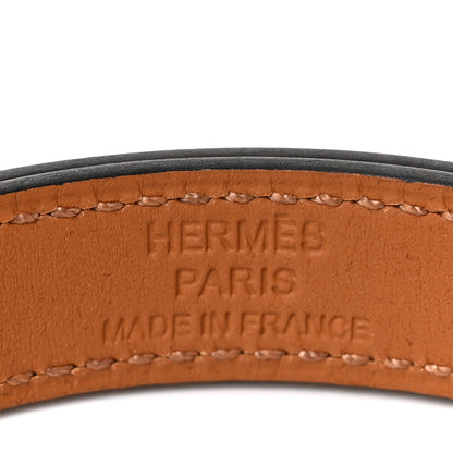 Hermes Box Kelly Double Tour Bracelet S Black 3 of 4