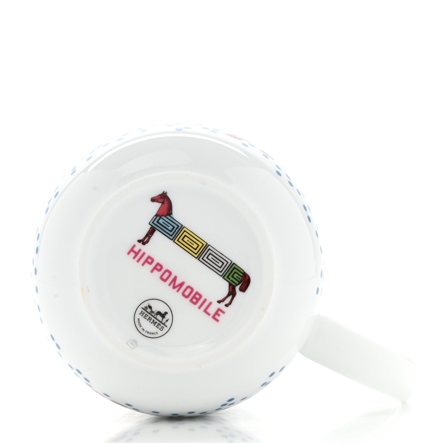 Hermes Porcelain Hippomobile Mug 5 of 7