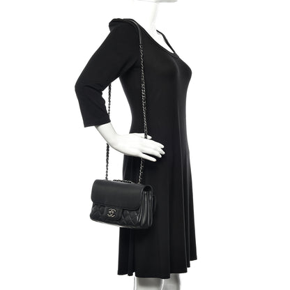 Chanel Caviar All About Flap Bag Black 2 of 11