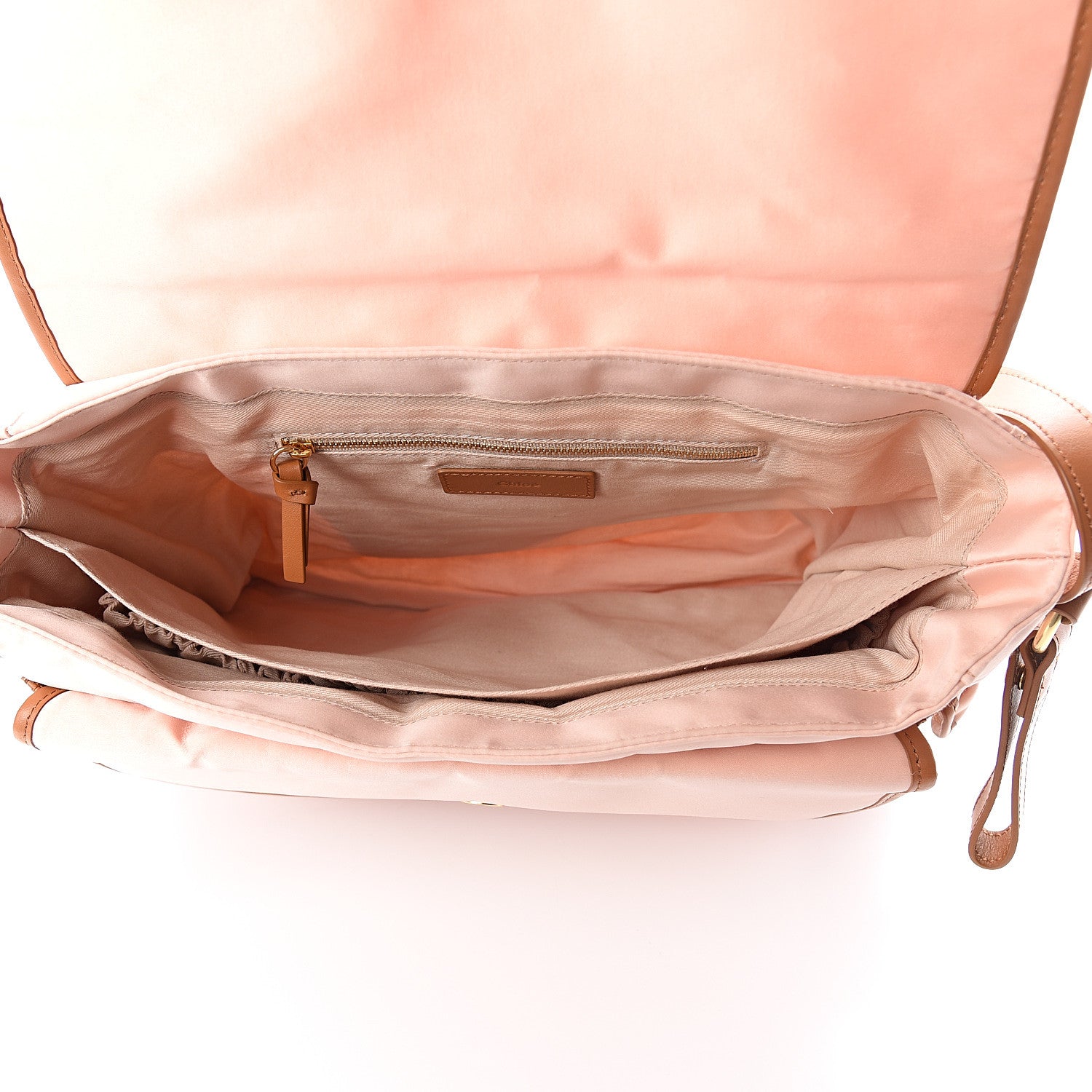 Prada CHLOE Satin Diaper Bag Pink 4 of 8