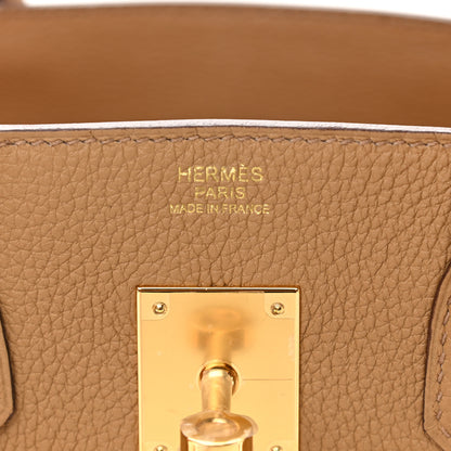 Hermes Togo Swift Canvas 3 in 1 Birkin 30 Biscuit 10 of 15