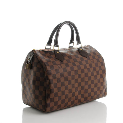 Louis Vuitton Damier Ebene Speedy 30 3 of 7