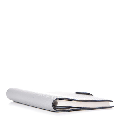 Hermes Togo Ulysse PM Agenda Cover Gris Mouette 4 of 9