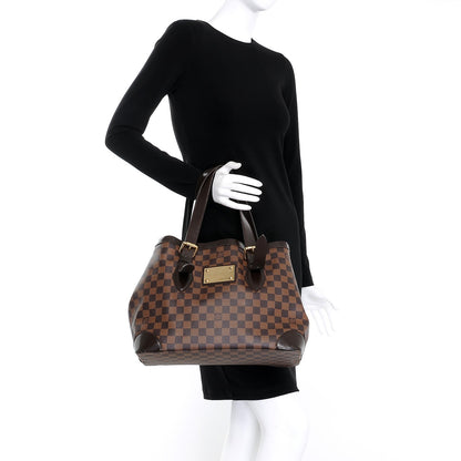 Louis Vuitton Damier Ebene Hampstead MM 2 of 13