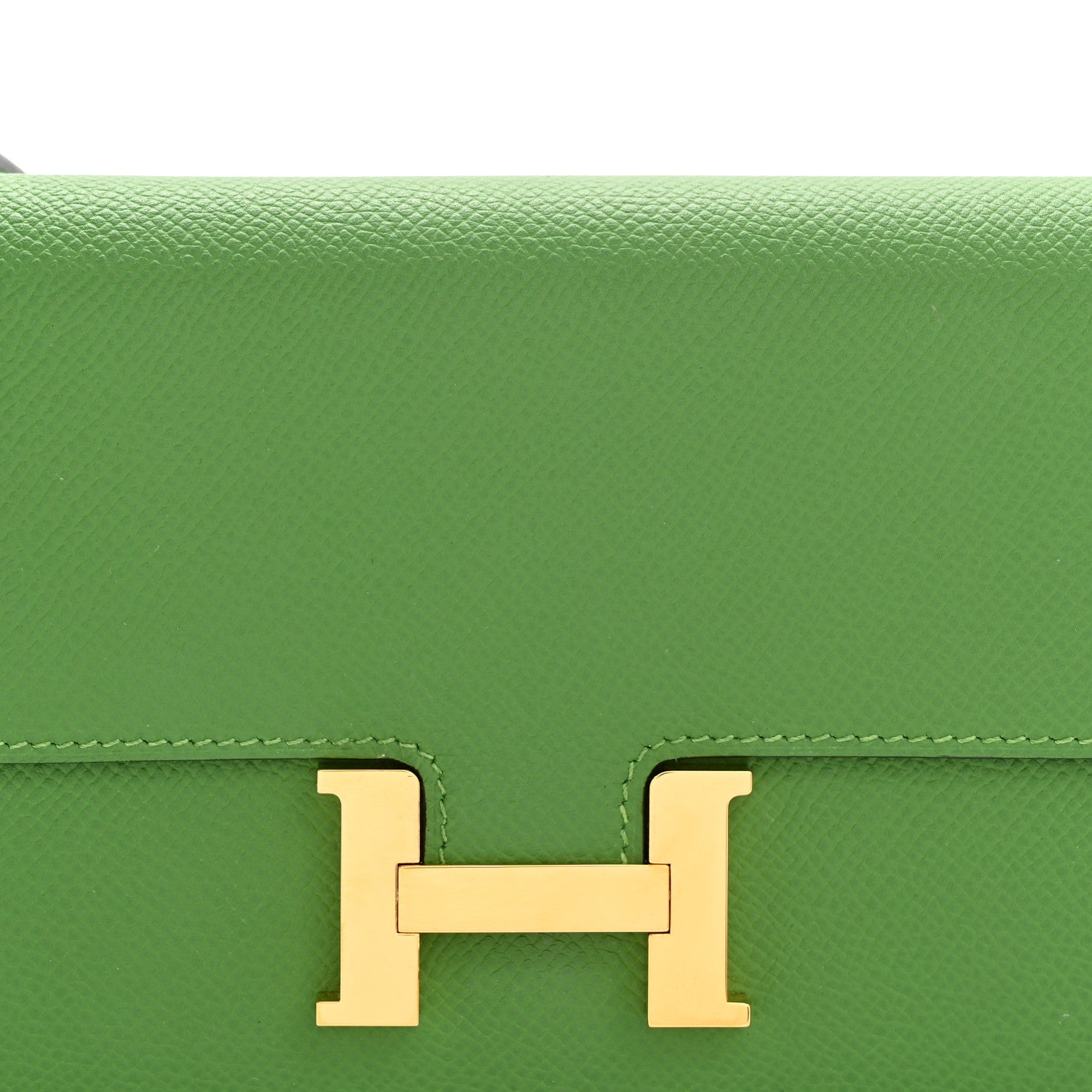 Hermes Epsom Constance Long To Go Wallet Vert Yucca 7 of 12