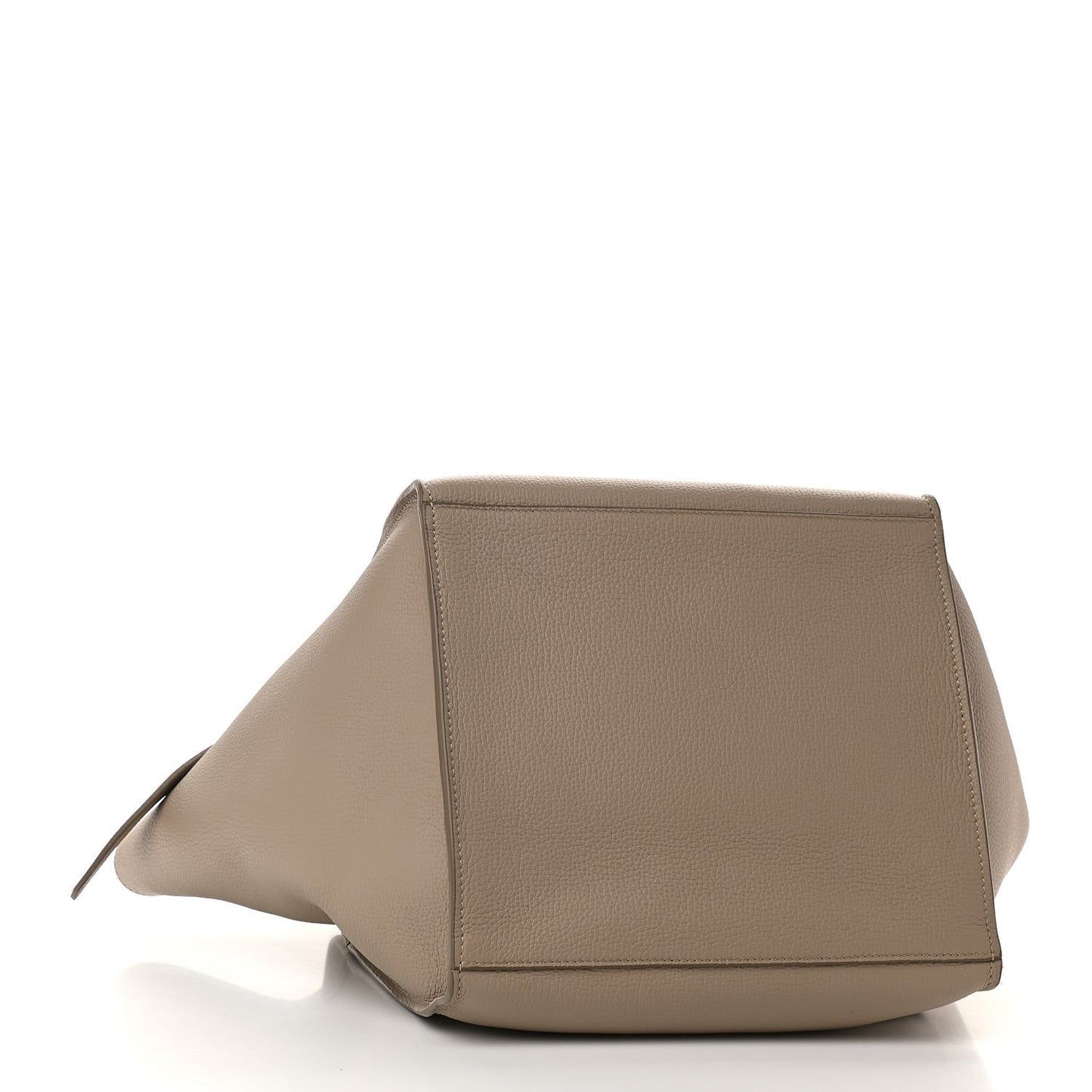 Supple Grained Calfskin Small Big Bag Light Taupe