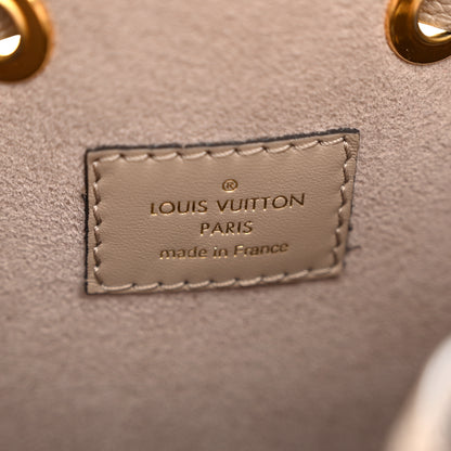 Louis Vuitton Empreinte Monogram Giant Neonoe MM Tourterelle Creme 7 of 12