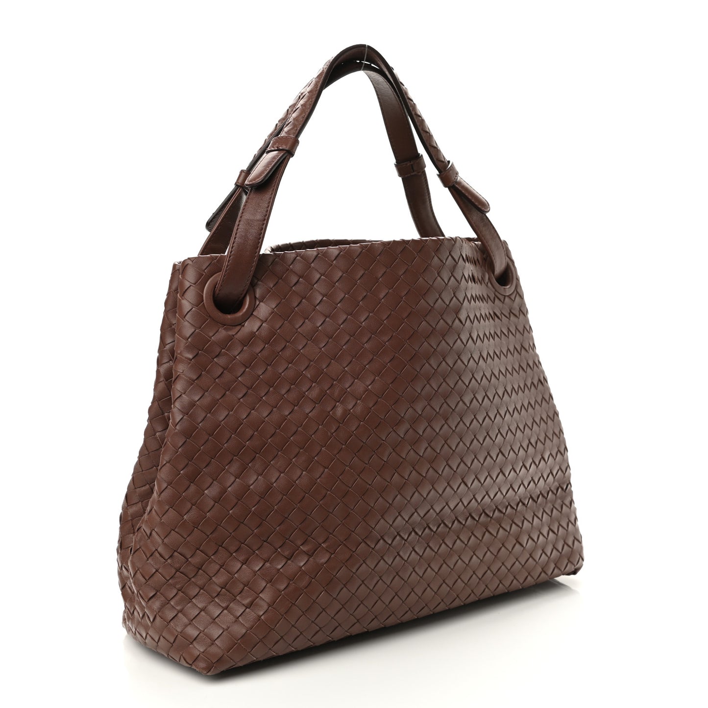 Nappa Intrecciato Medium Garda Bag Truflle
