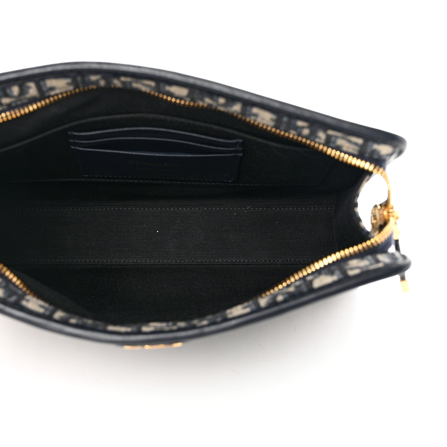 Christian Dior Oblique 30 Montaigne Pouch Blue 5 of 6