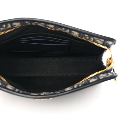 Christian Dior Oblique 30 Montaigne Pouch Blue 5 of 6