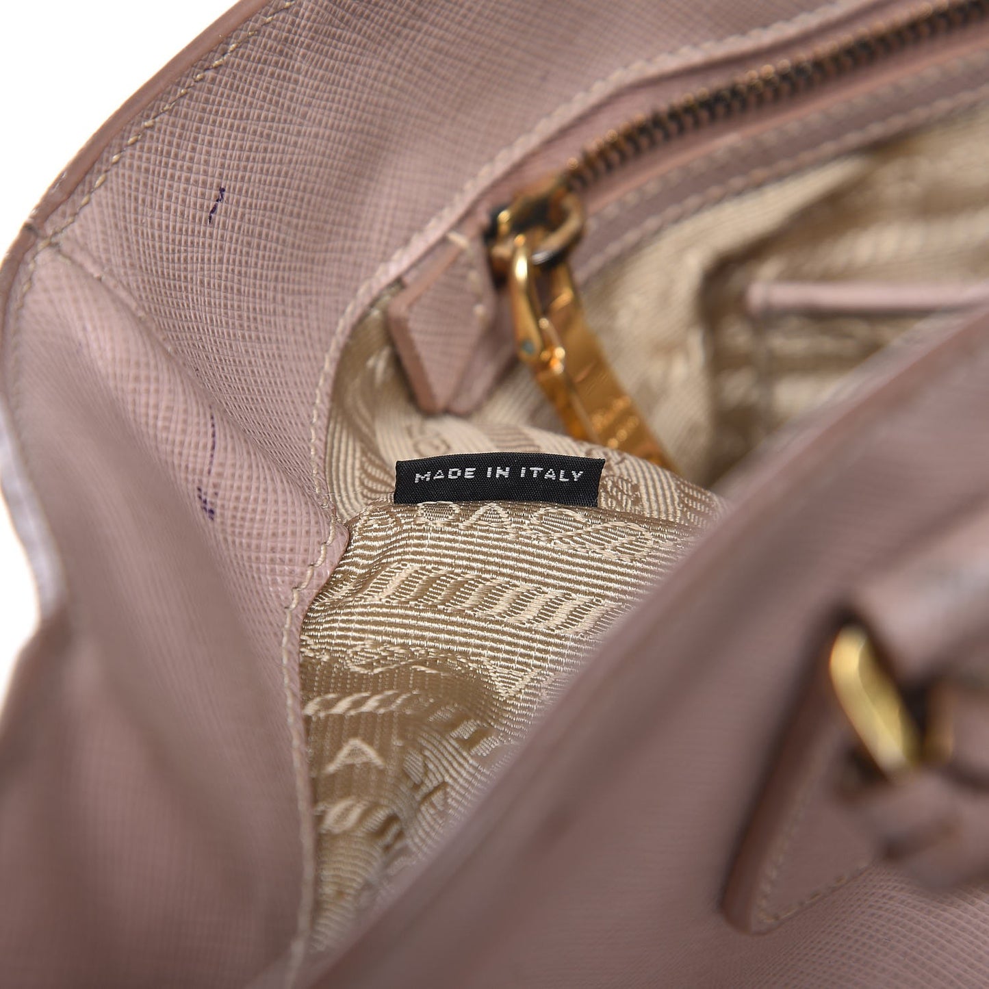 Saffiano Lux Large Tote Cammeo