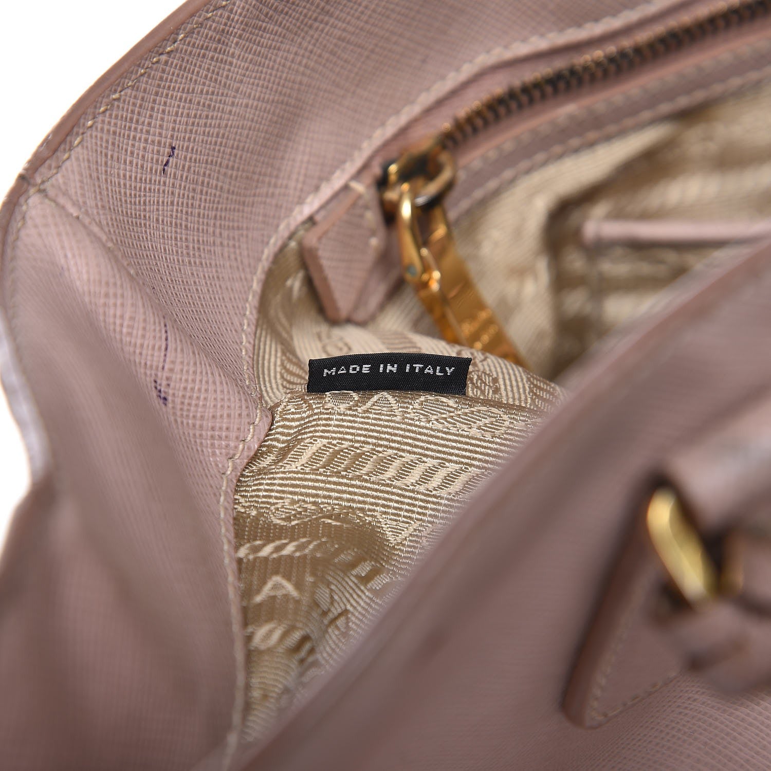 Prada Saffiano Lux Large Tote Cammeo 7 of 28