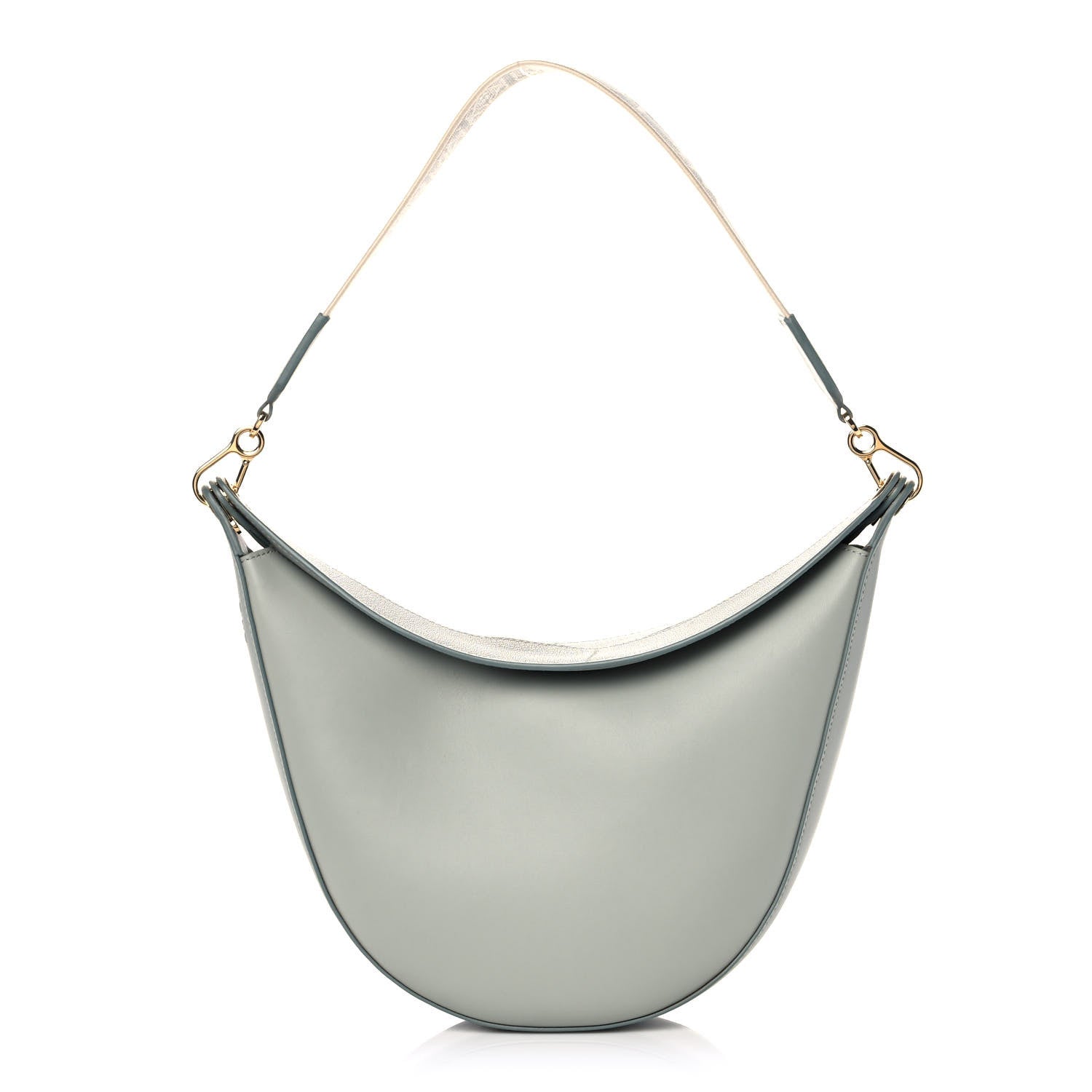 Loewe Satin Calfskin Jacquard Luna Bag Ash Grey 1 of 11