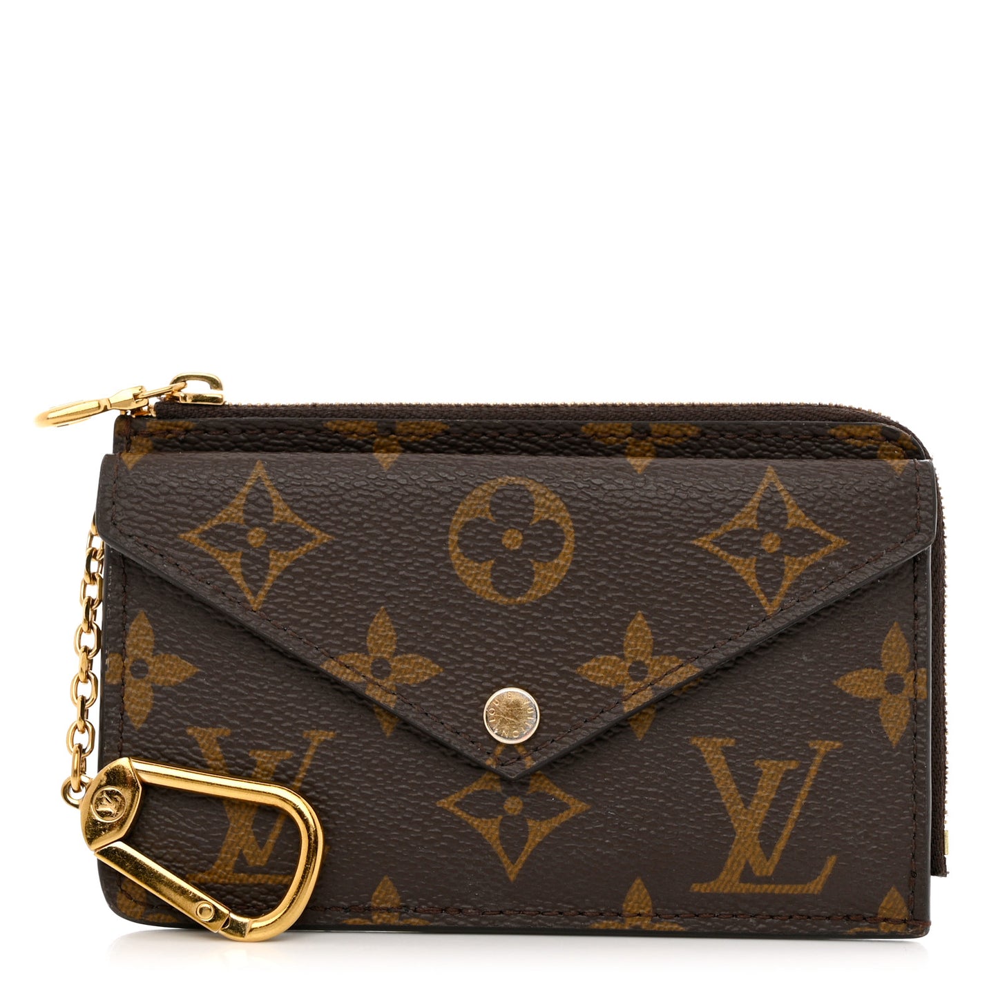 Monogram Recto Verso Card Holder Black
