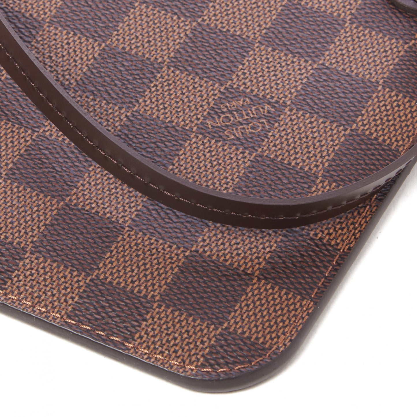 Damier Ebene Neverfull MM GM Pochette Rose Ballerine