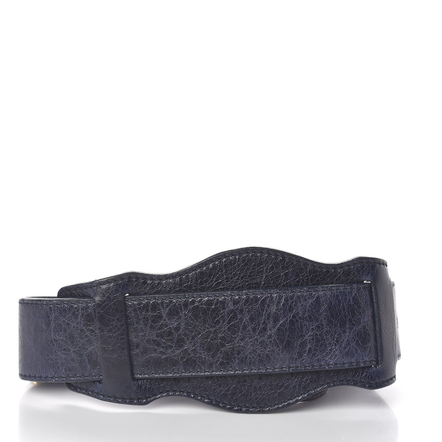 Balenciaga Agneau Shoulder Strap Bleu Obscur 2 of 3