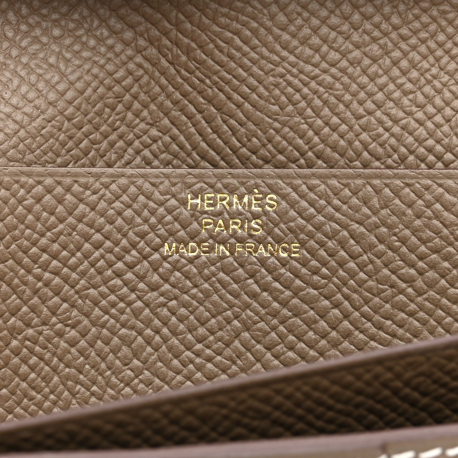 Hermes Epsom Bearn Gusset Wallet Etoupe 6 of 8
