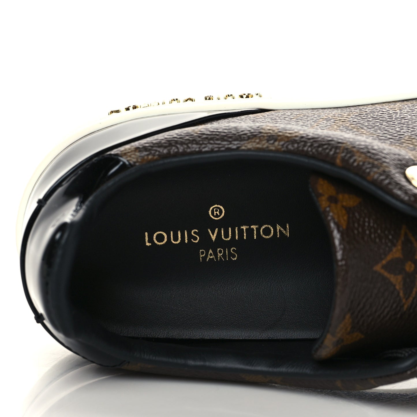 Patent Monogram Frontrow Sneakers 38