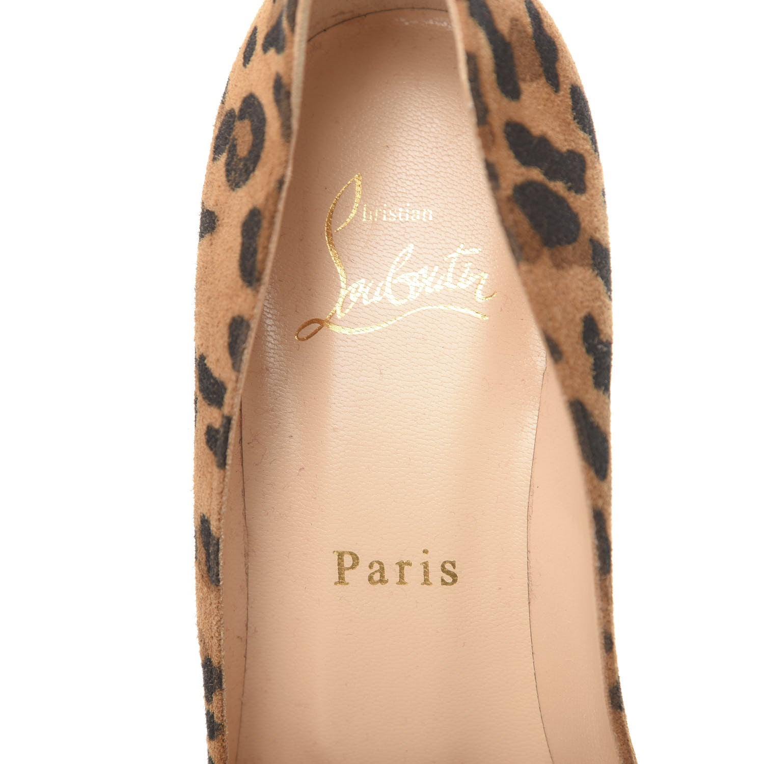 Christian Louboutin Veau Velours Clare 80 Pumps 36 Caramel 7 of 10