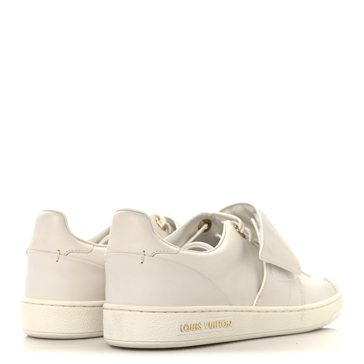 Louis Vuitton Calfskin Front Row Sneaker 36.5 White 5 of 8