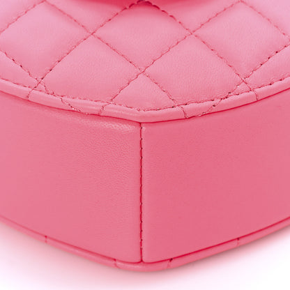 Chanel Lambskin Quilted CC In Love Heart Bag Pink 8 of 8