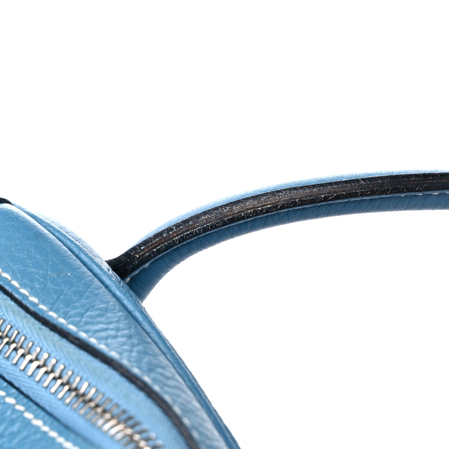 Hermes Taurillon Clemence Lindy 34 Bleu Jean 17 of 21