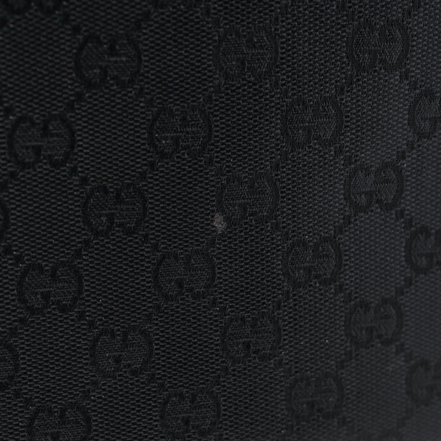 GG Crystal Monogram Web Backpack Black