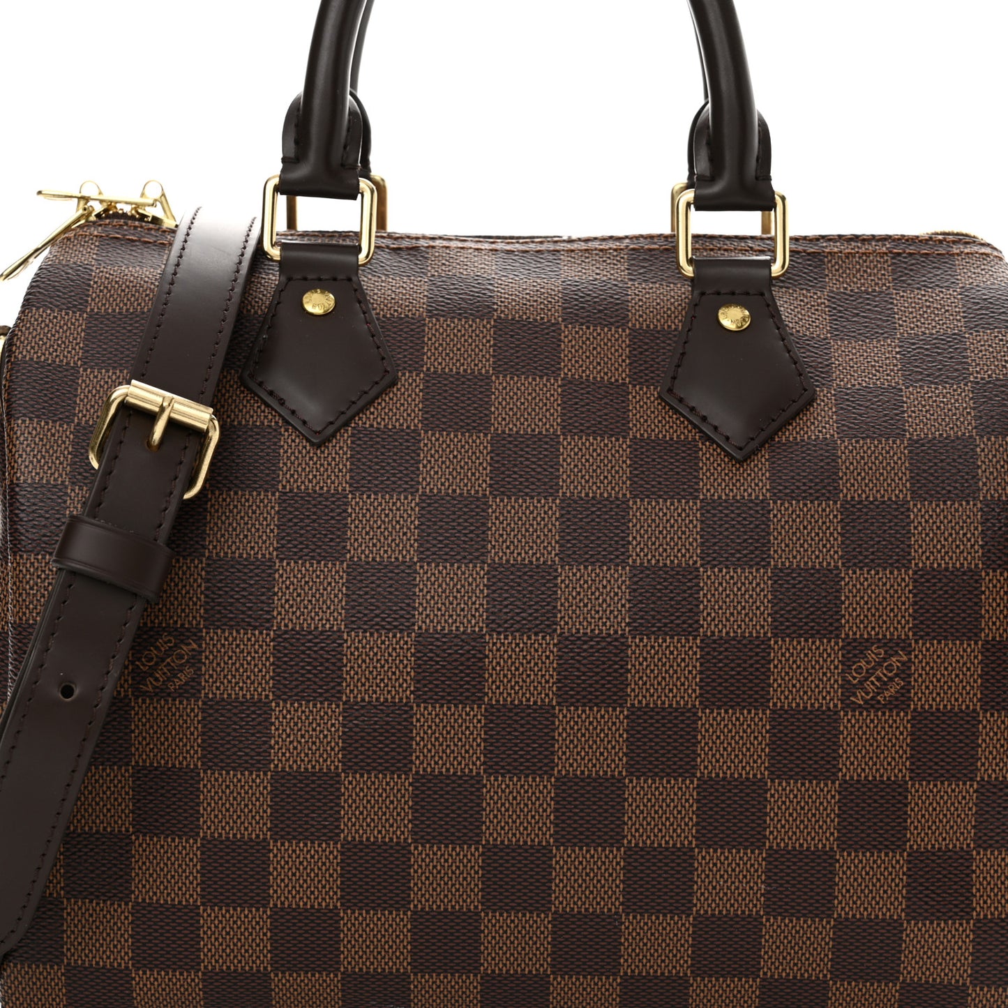 Damier Ebene Speedy Bandouliere 25