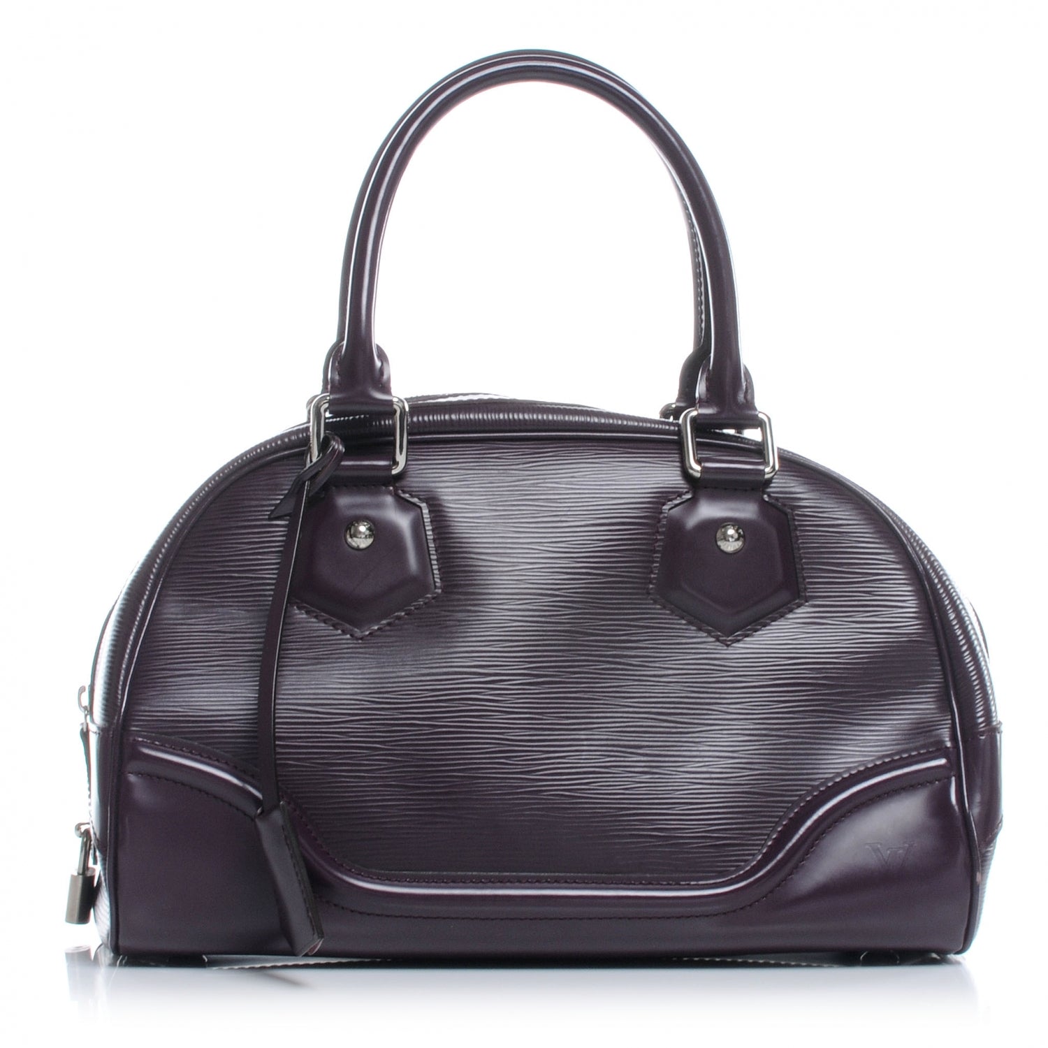 Louis Vuitton Epi Bowling Montaigne PM Cassis 1 of 8