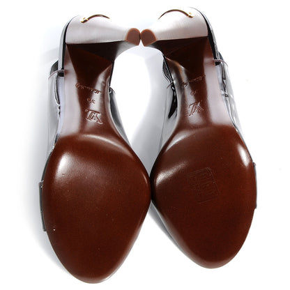 Louis Vuitton Patent Leather Heels 39 Amarante 4 of 7