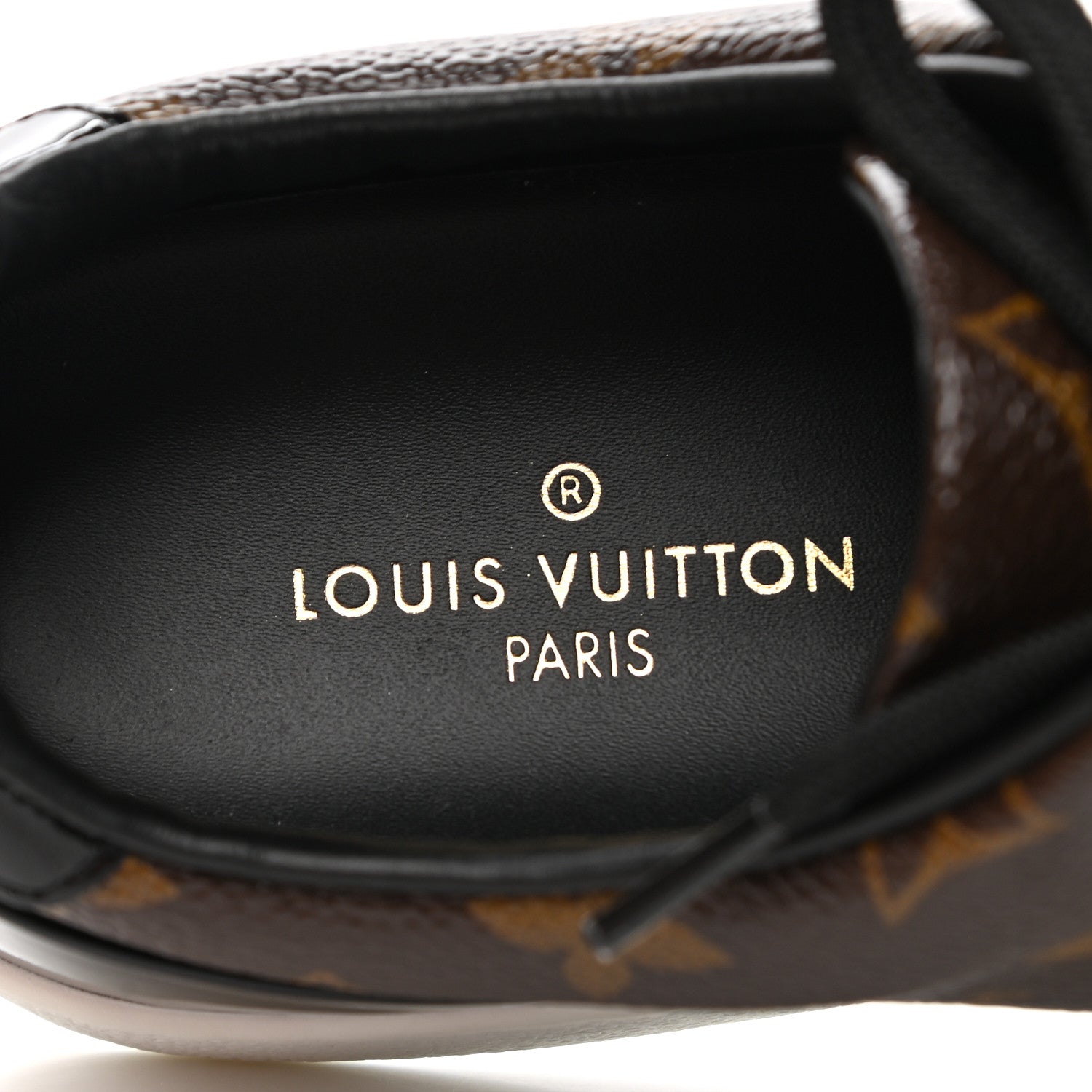 Louis Vuitton Patent Monogram Frontrow Sneakers 34.5 7 of 8