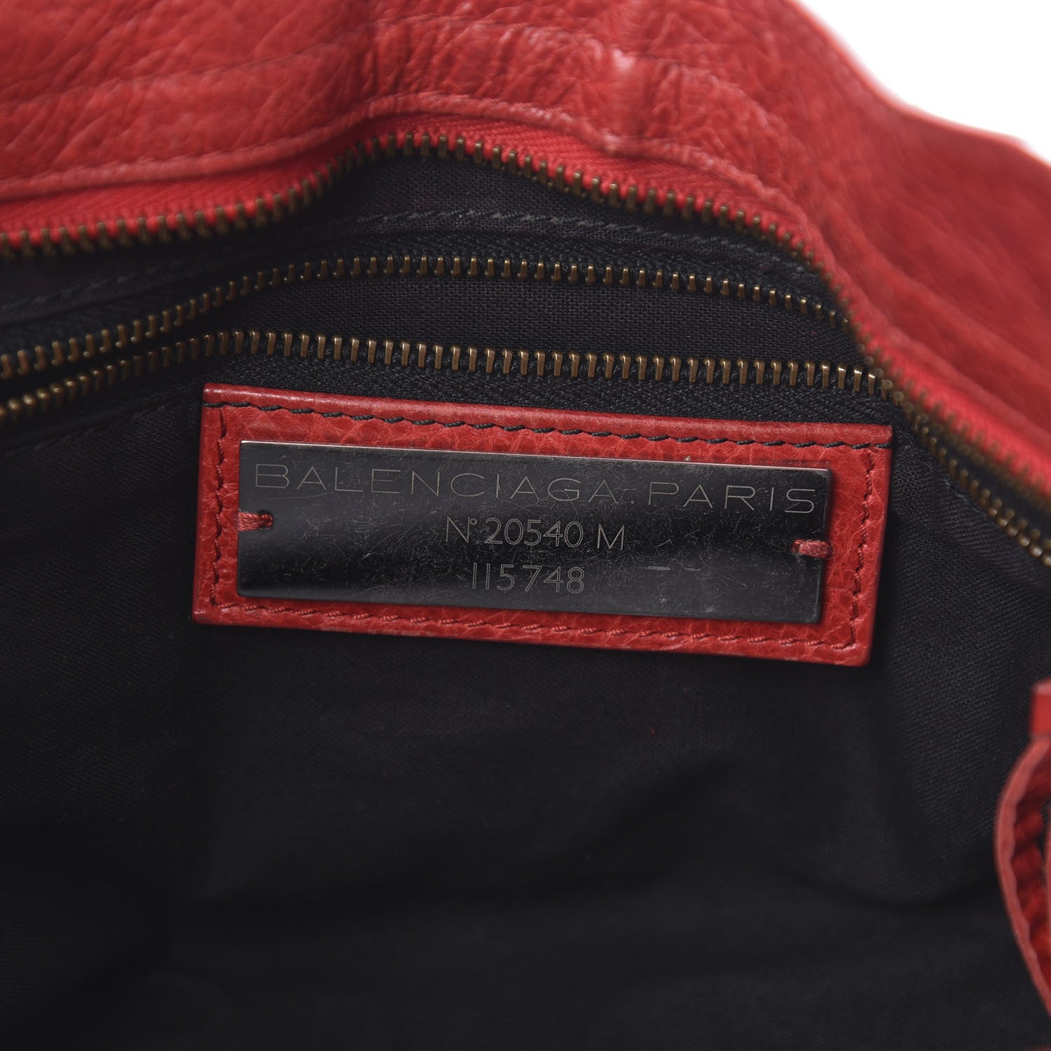 Balenciaga Agneau Classic Hardware City Rouge Coquelicot 6 of 21
