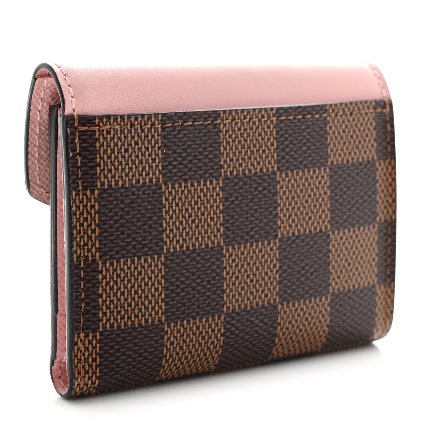 Damier Ebene Zoe Wallet Rose Ballerine