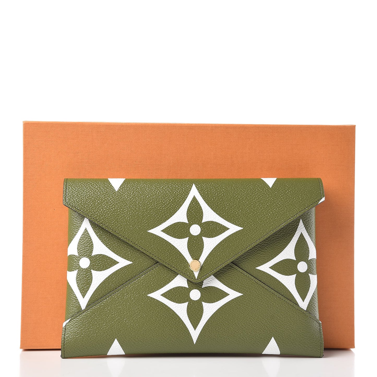 Monogram Giant Large Kirigami Pochette Kaki