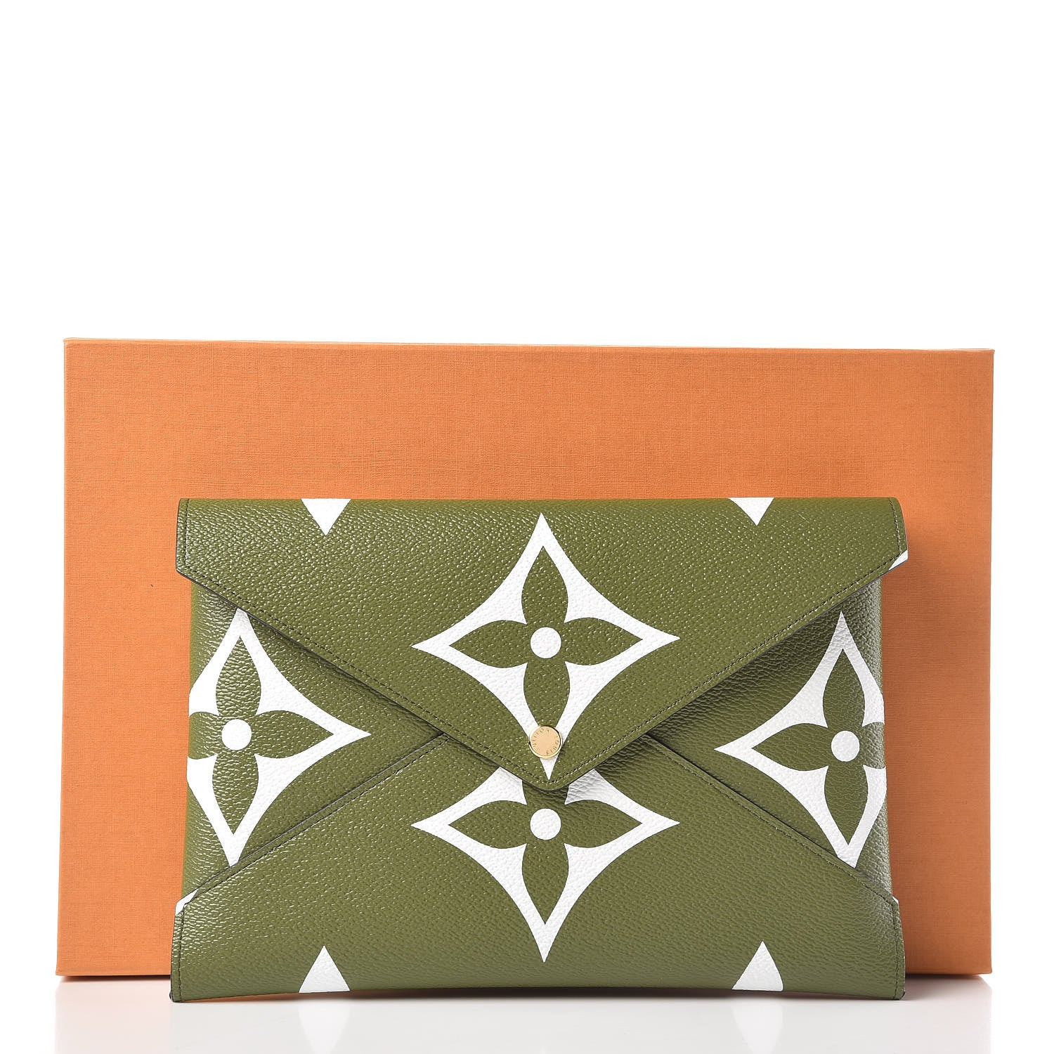 Louis Vuitton Monogram Giant Large Kirigami Pochette Kaki 8 of 8