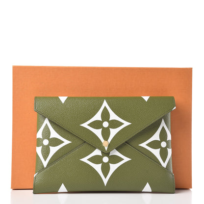 Louis Vuitton Monogram Giant Large Kirigami Pochette Kaki 8 of 8