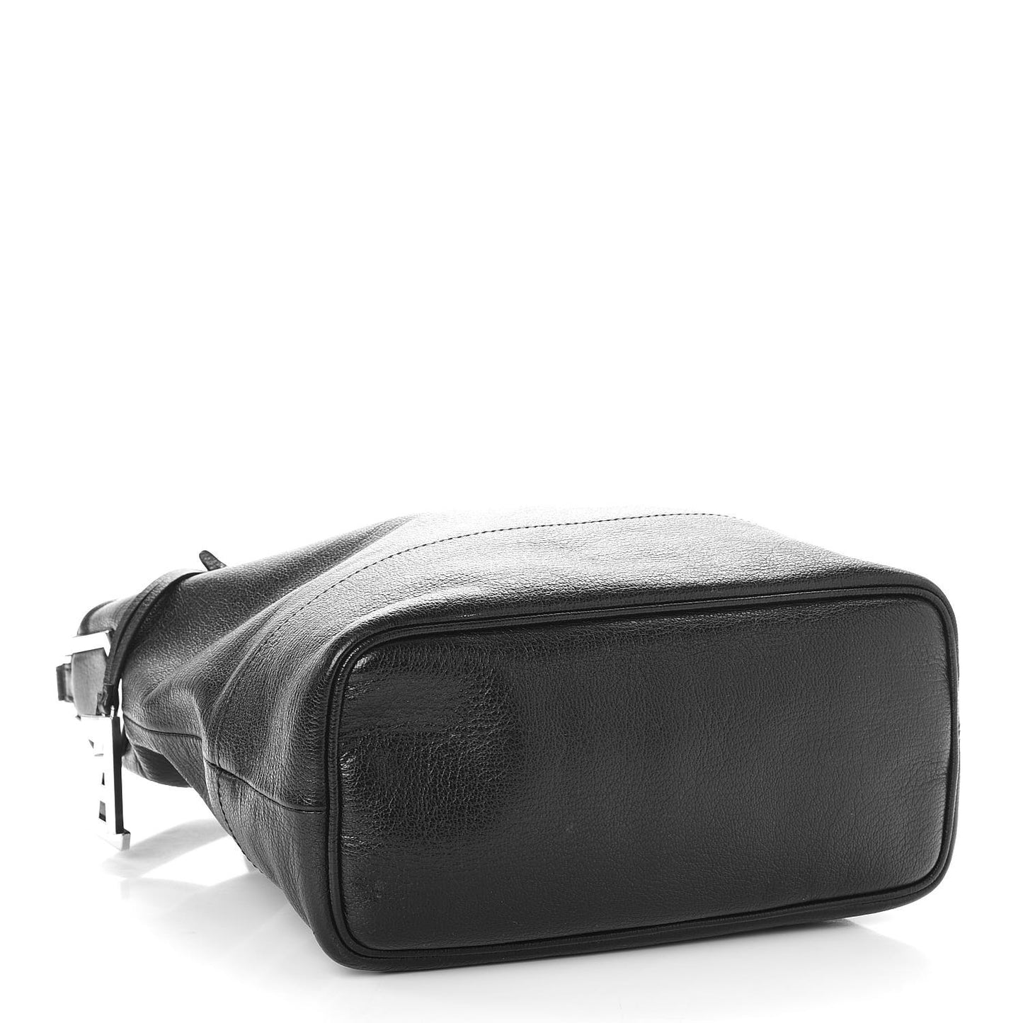 Calfskin 2Jours Bucket Bag Black