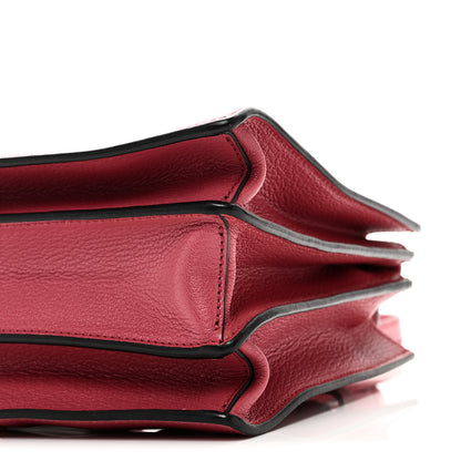 Miu Miu Goatskin Madras Tote Peonia 9 of 9