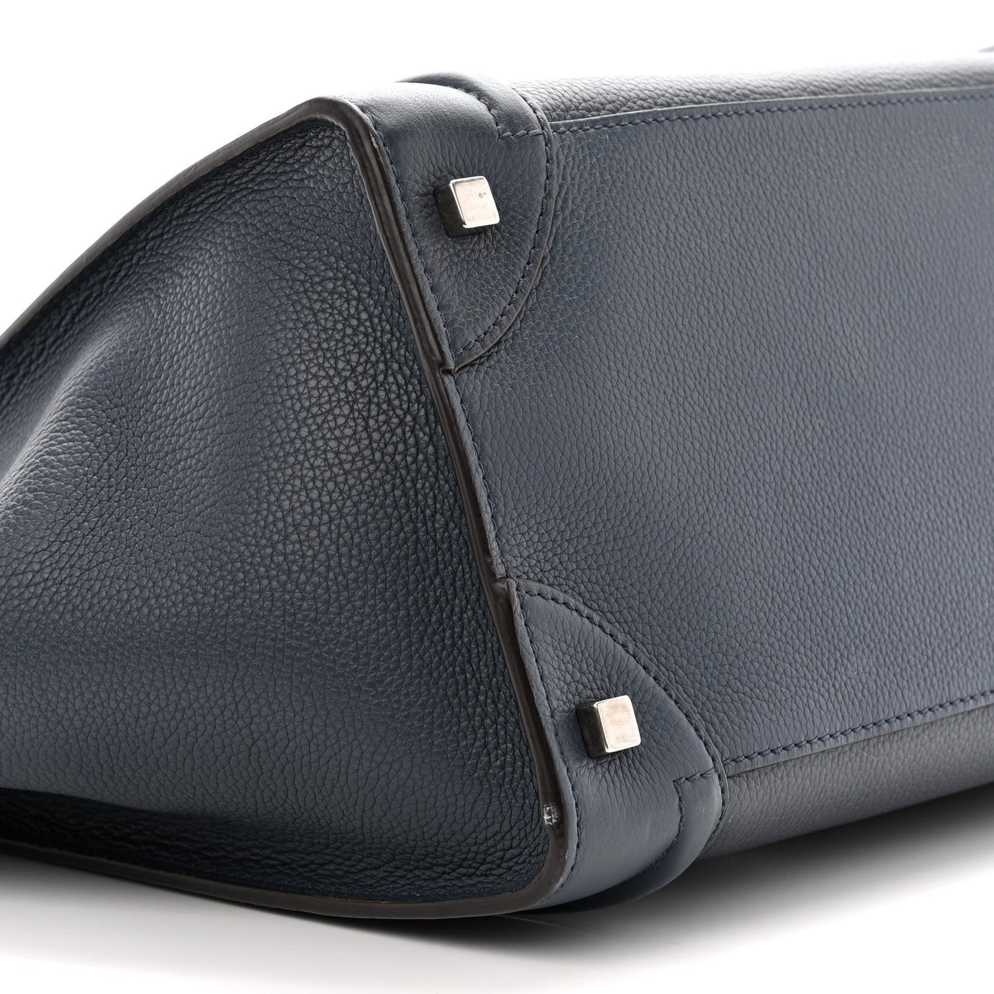 Drummed Calfskin Mini Luggage Orage