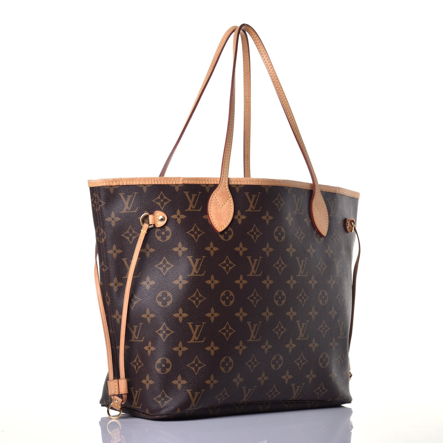 Louis Vuitton Monogram Neverfull MM 2 of 8