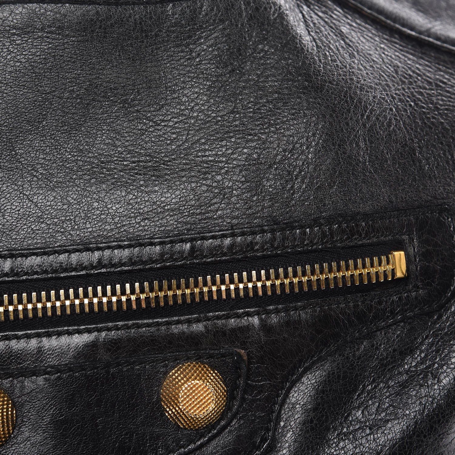 Balenciaga Chevre Giant 21 Gold Hardware Besace Hobo Black 19 of 20