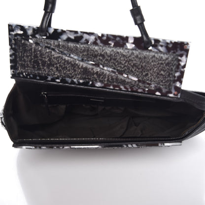 Fendi Calf Hair To You Convertible Clutch Grey 5 of 7