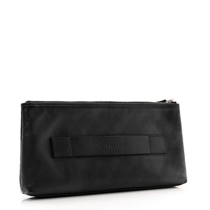 Chanel Metallic Calfskin Keyboard Pouch Black 3 of 9