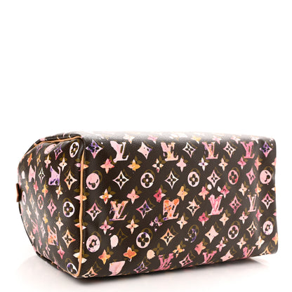Louis Vuitton Watercolor Aquarelle Speedy 35 Brown 4 of 10