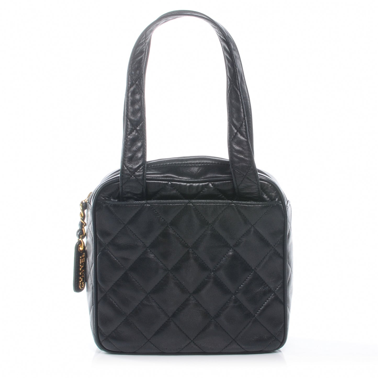Lambskin Quilted Bag Black
