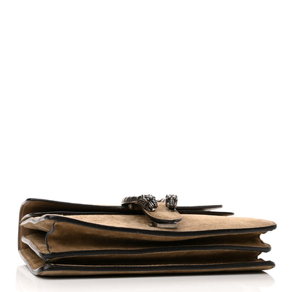 Gucci Suede Small Dionysus Shoulder Bag Taupe 4 of 10