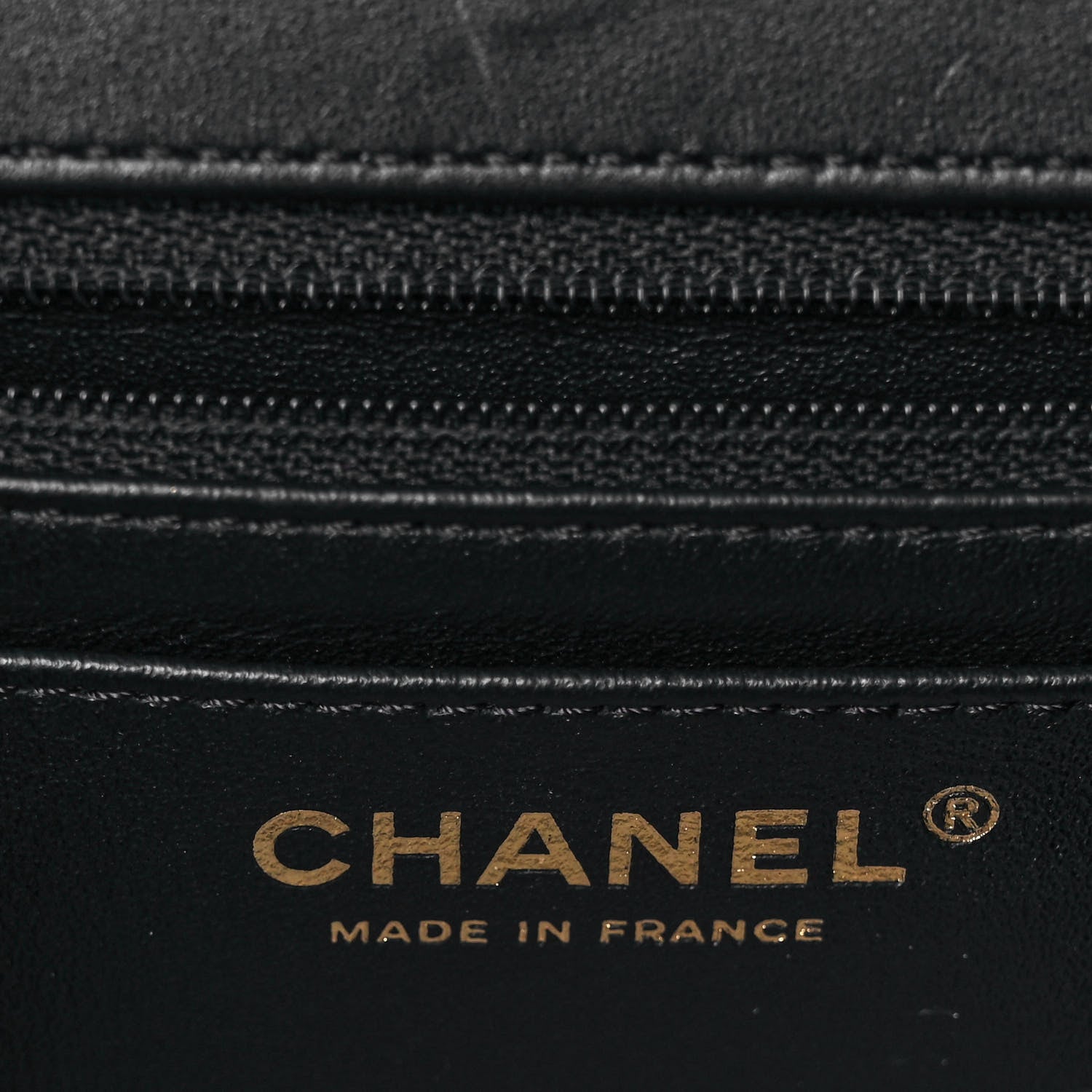 Chanel Calfskin Crocodile Embossed Graffiti 2.55 Mini Cocodile Reissue Flap Black Pink 6 of 9
